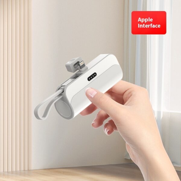 Pocket Wireless Mini Capsule Bank Compact Portable Power Source - Image 2