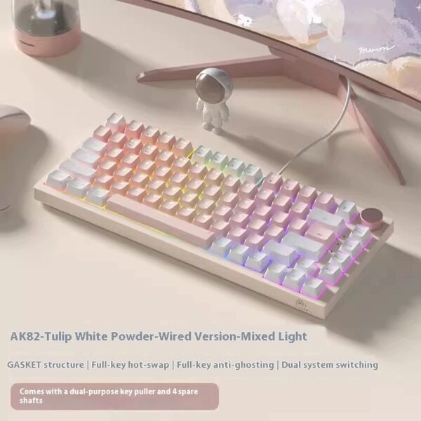 Creative Color Gaming Home Office Keyboard - Image 9