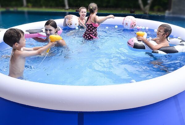 Outdoor Swimming Pool Round Bracket Swimming Pool Inflatable Butterfly Swimming Pool - Image 4