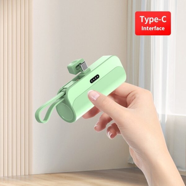 Pocket Wireless Mini Capsule Bank Compact Portable Power Source - Image 4