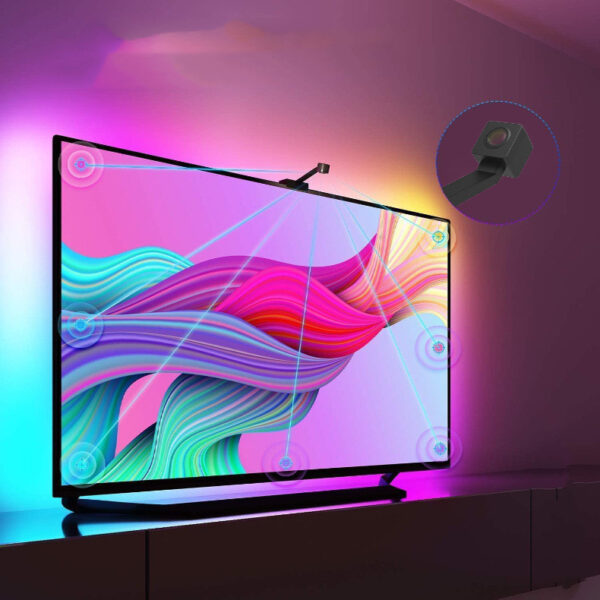Graffiti IPC TV Screen Color Picker Kit RGB Full-color LED Light Band - Image 2