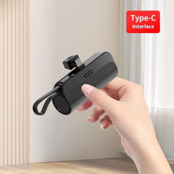 Pocket Wireless Mini Capsule Bank Compact Portable Power Source - Image 6