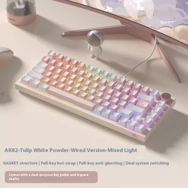 Creative Color Gaming Home Office Keyboard - Image 8