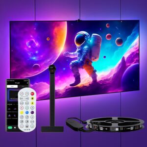 Cross-border Led Light Bar Bluetooth Synchronous TV Background With Screen Light With Camera Color Atmosphere