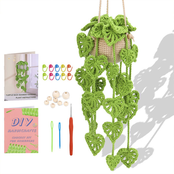 Decorative Plant Crochet Hook Material Package Pendant - Image 2