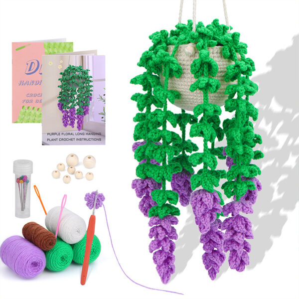 Decorative Plant Crochet Hook Material Package Pendant - Image 10