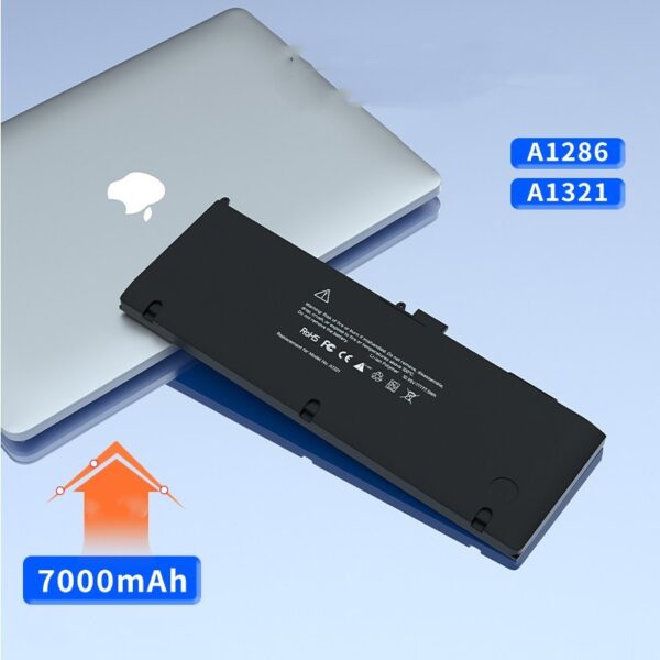 Laptop Battery MacBook ProMB985A1382 A1321 A1286 Computer - Image 2