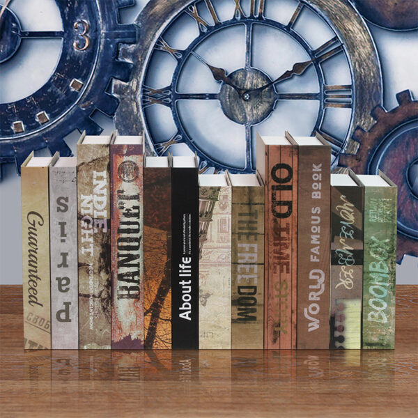 Retro Make Old Decorations Fake Books Decorate Books Ornaments - Image 2