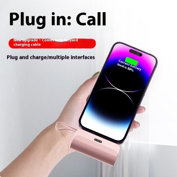 Pocket Wireless Mini Capsule Bank Compact Portable Power Source - Image 7