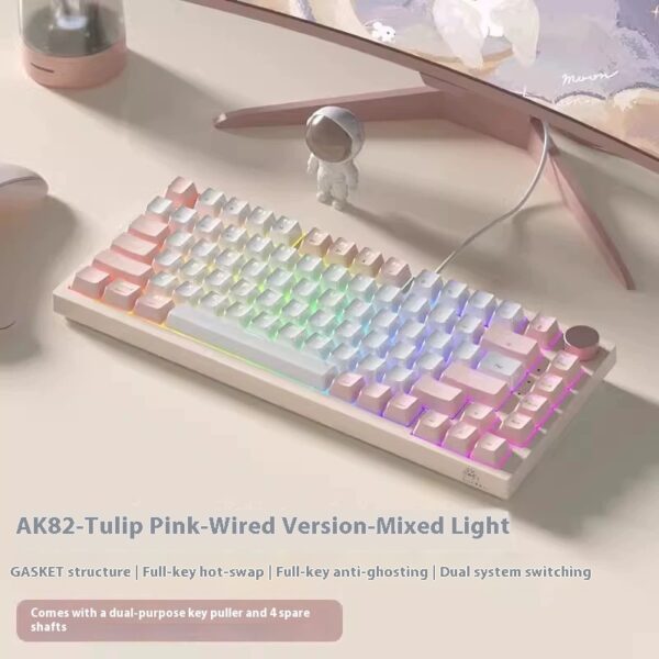 Creative Color Gaming Home Office Keyboard - Image 4