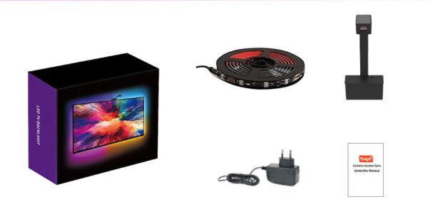 Graffiti IPC TV Screen Color Picker Kit RGB Full-color LED Light Band - Image 4