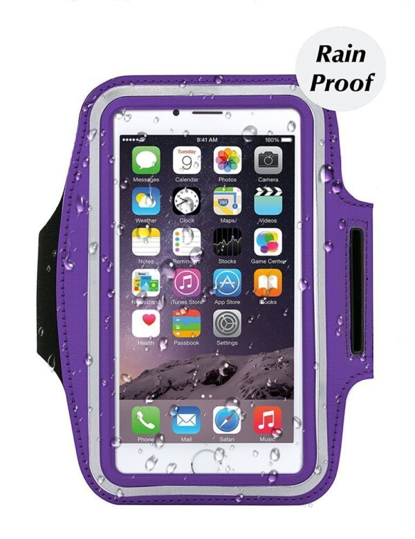 Sports Outdoor Fitness Mobile Phone Arm With Touch Screen Bag - Image 2