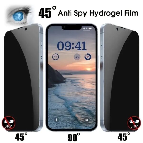 Glass Anti Peeping Tempered Film - Image 3