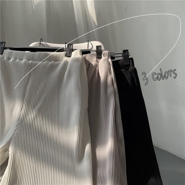 Mens Loose Pleated Fashion And Comfort Pants - Image 8