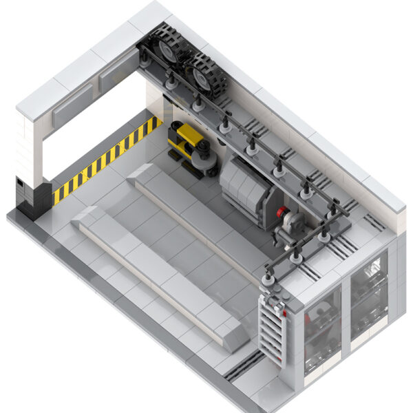 Car Repair Shop Building Block Toys - Image 5