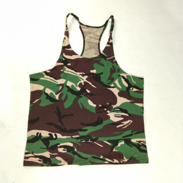 Mens eCamouflag Print Sports And Leisure Vest - Image 3