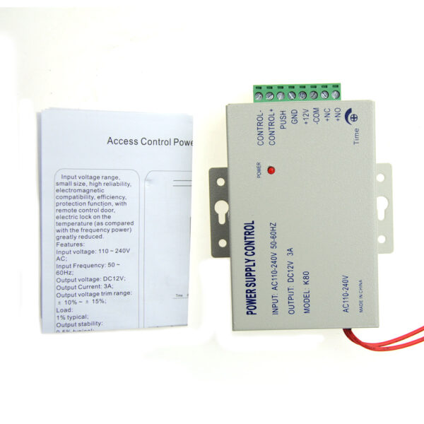 DC12V3A Access Control Power Supply - Image 2