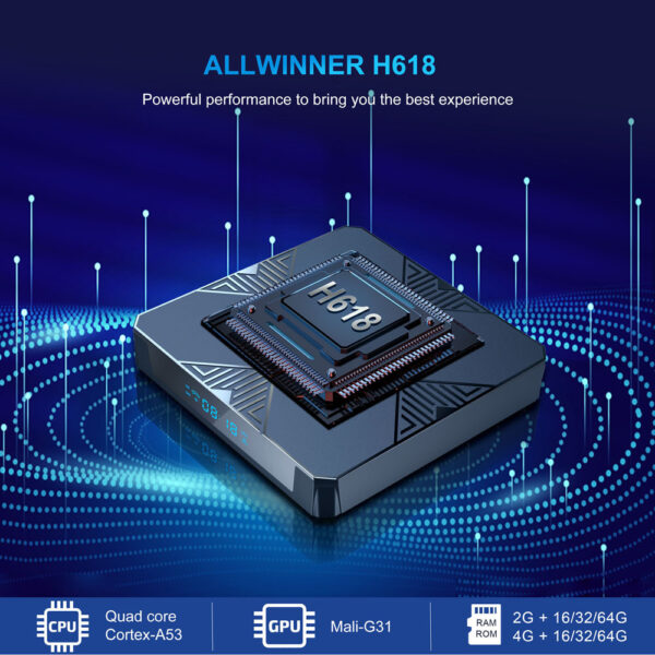 Set-top Box Android Bluetooth Dual WiFi TV Box - Image 6