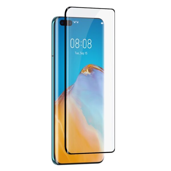 Full Screen Curved Full Adhesive Tempered Film For P40 Pro Single Pack Black - Image 7