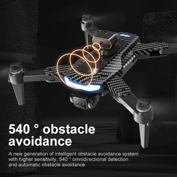 P17 Drone Automatic Return Brushless Obstacle Avoidance Remote Control High Definition Aerial Photography Optical Flow Quadcopter - Image 5