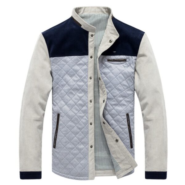 Spring Autumn New Men's Casual Jackets Solid Men Patchwork Slim Fit Coats Male Tracksuit Mens Sportswear Men - Image 4