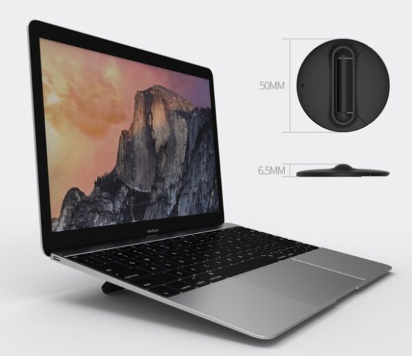 Adjustable Mini Portable Invisible Laptop Stand - Image 5