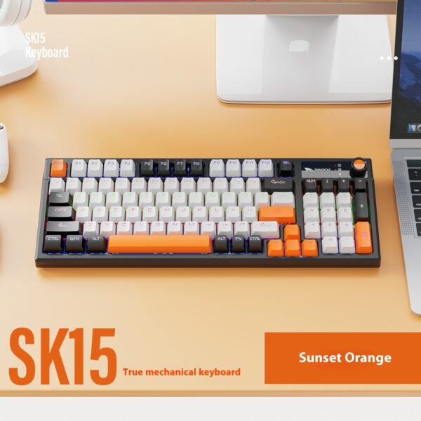 Wired With Knob E-sports Games Notebook Computer Mechanical Keyboard - Image 7