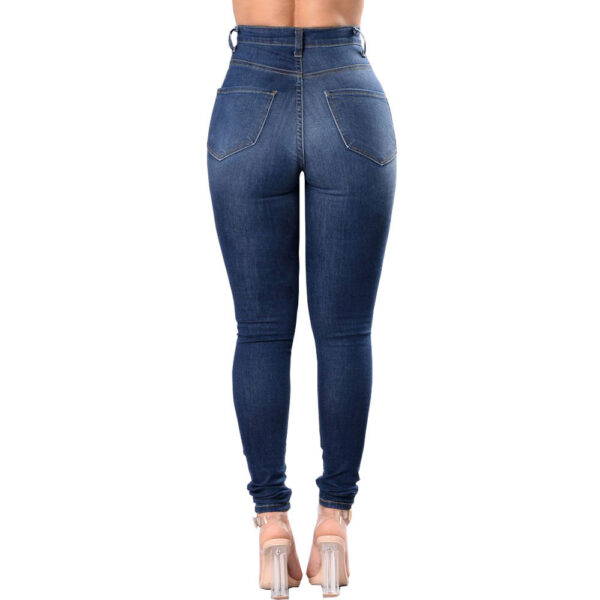 Women's ripped jeans pants - Image 8