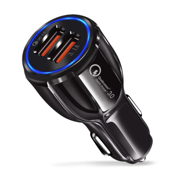 Leather grain gravity mobile phone car holder - Image 2