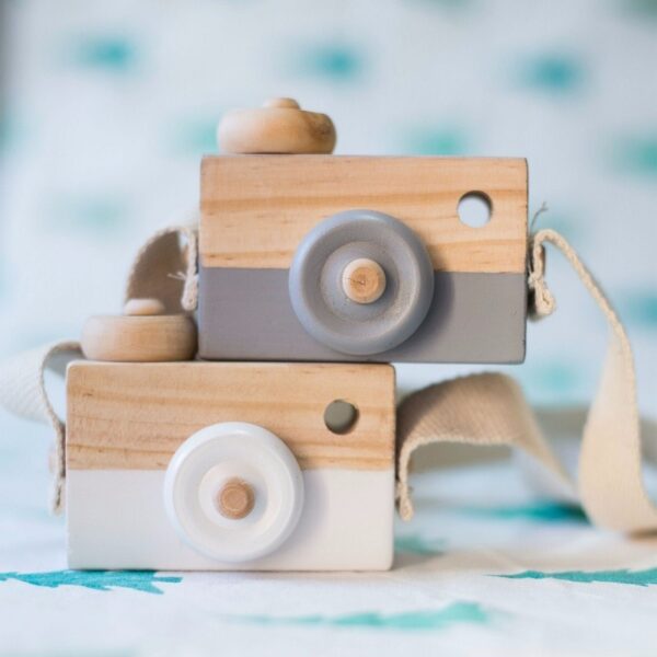Cute Wooden Camera Toys Baby Kid Hanging Photography Prop Decoration Educational Outdoor Activity Toy Children's Day Happy Gift - Image 5
