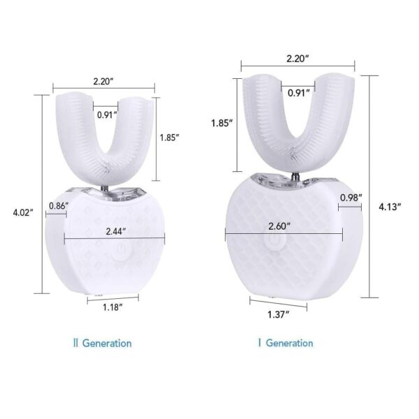 Smart Electric Toothbrush USB Rechargeable U-shaped Tooth - Image 3