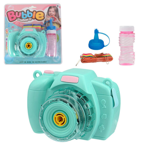 Camera Bubble Blowing Toys For Kids Fully-Automatic Soap Bubble Machine - Image 2