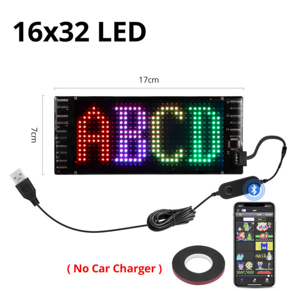 USB Programmable LED Pixel Matrix Soft Screen - Image 2