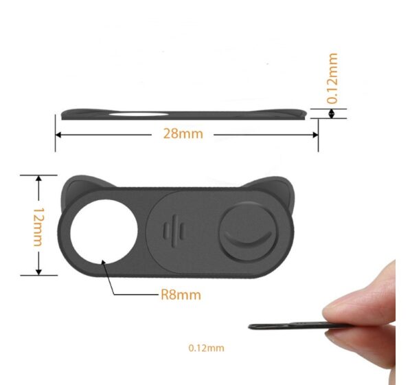 Webcam Laptops Lens Sticker Tablet Privacy Camera Cover Phone Slider Shutter - Image 8