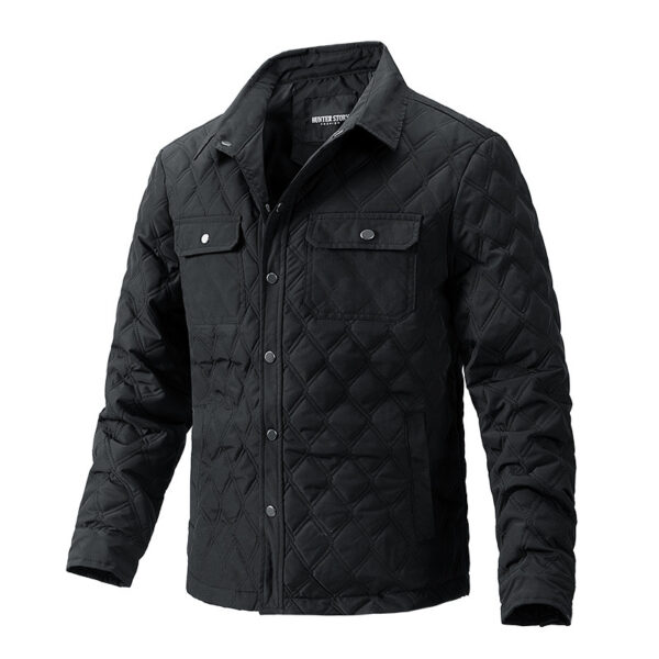 Men's Fashion Jacket Business Jacket Cotton Jacket - Image 5