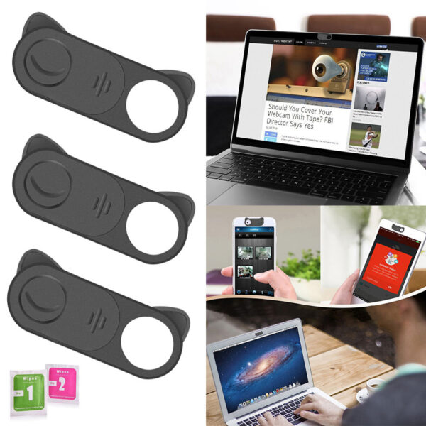 Webcam Laptops Lens Sticker Tablet Privacy Camera Cover Phone Slider Shutter - Image 3