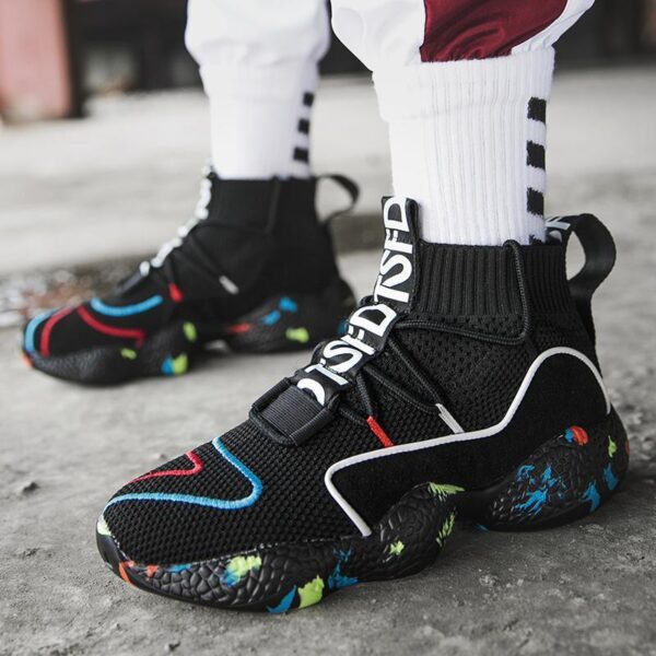 SPLASH Mens Hi-Top Winter Sneakers - Image 2