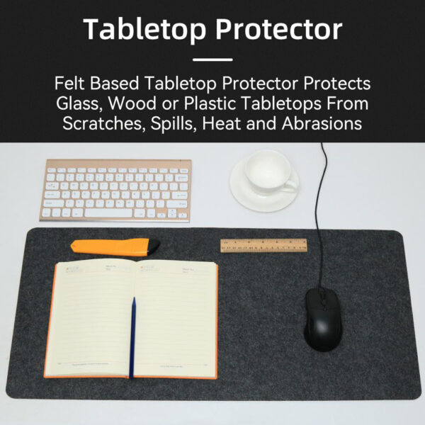 Minimalistic Non-Slip Protector Felt Desk Pad Extended Mouse Keyboard Laptop Gaming PC Accessories C - Image 9