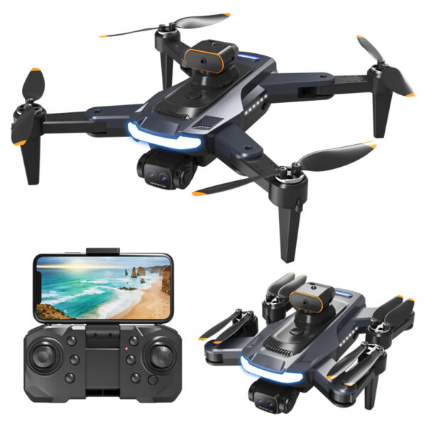P17 Drone Automatic Return Brushless Obstacle Avoidance Remote Control High Definition Aerial Photography Optical Flow Quadcopter - Image 2