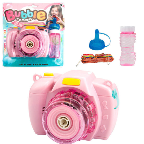 Camera Bubble Blowing Toys For Kids Fully-Automatic Soap Bubble Machine - Image 4