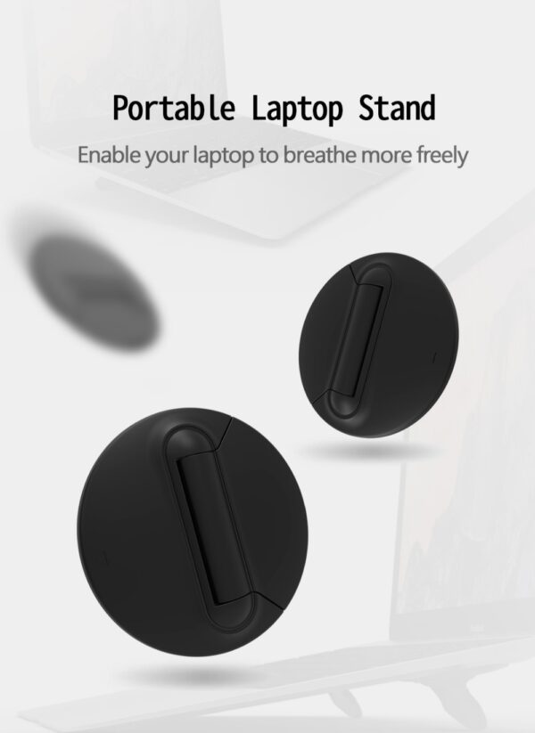 Adjustable Mini Portable Invisible Laptop Stand - Image 4