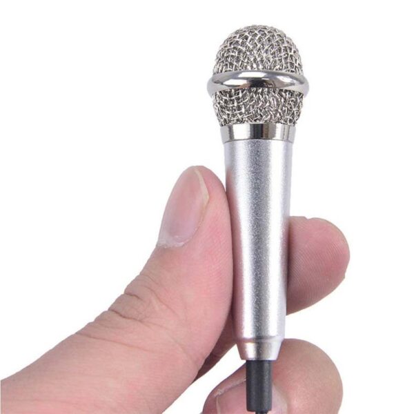 Mini Karaoke Condenser Wired 3.5mm Microphone Mic Mobile Phone For Android - Image 2