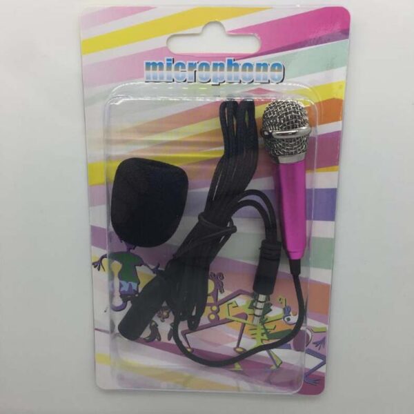 Mini Karaoke Condenser Wired 3.5mm Microphone Mic Mobile Phone For Android - Image 7