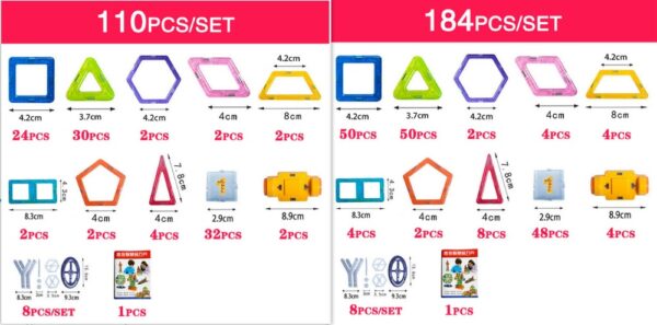 Mini Magnetic Piece Educational Toys - Image 7