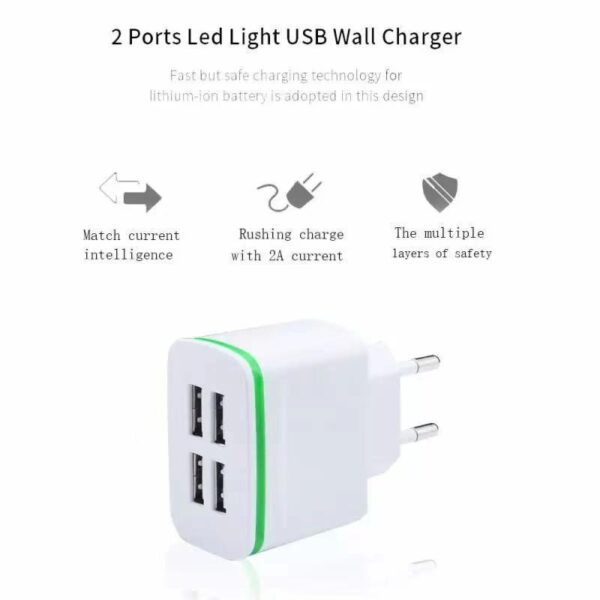 Universal Travel Charging Head for Smartphones and Tablets - Image 2