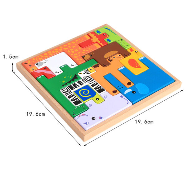 Creative Animal Puzzle ,Building Blocks - Image 3
