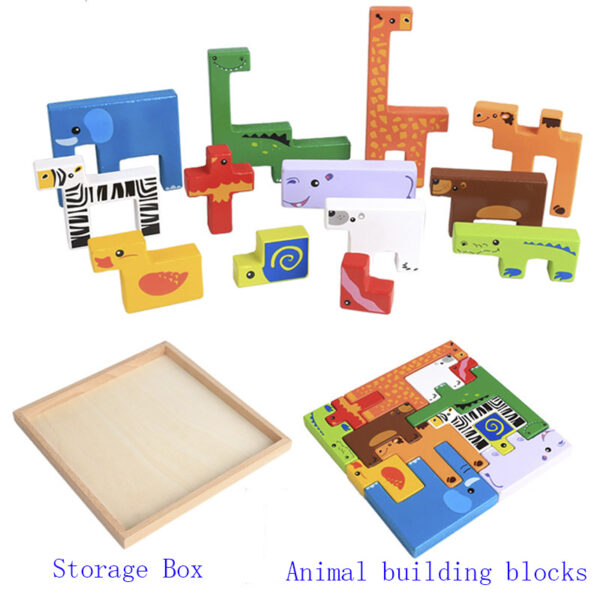 Creative Animal Puzzle ,Building Blocks - Image 4