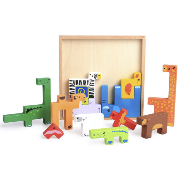 Creative Animal Puzzle ,Building Blocks - Image 2