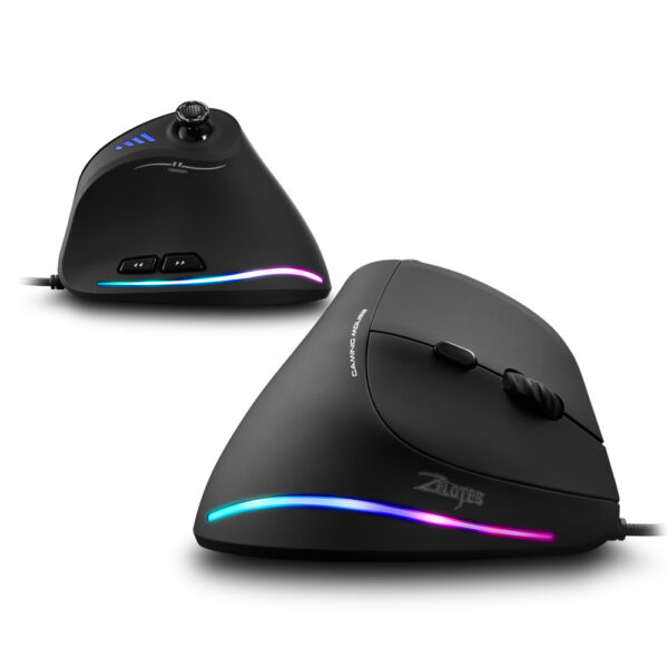 Programming Mouse Wired Vertical Mouse Optical Mouse - Image 5