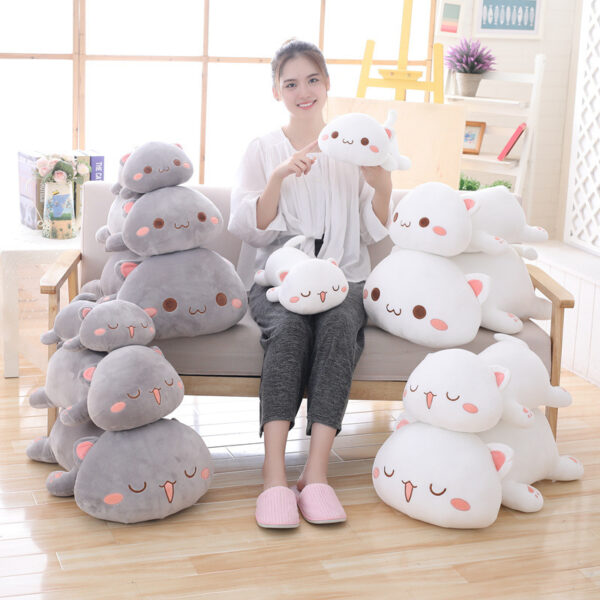 Cat Pillow Doll Girl Plush Doll Action Figure - Image 4